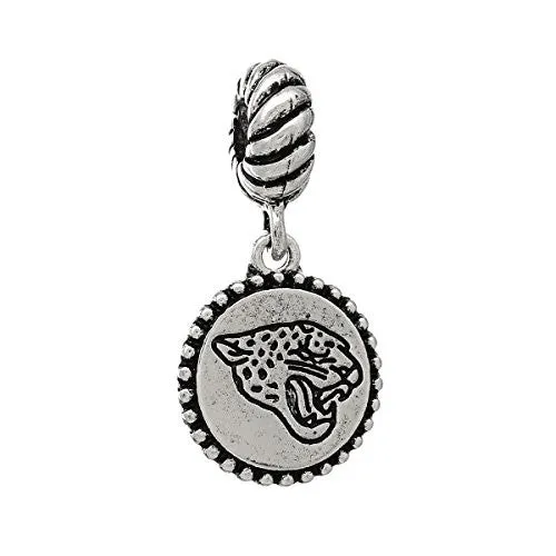 Leopard Carved on Charm Beads for Most European Snake Chain Bracelet