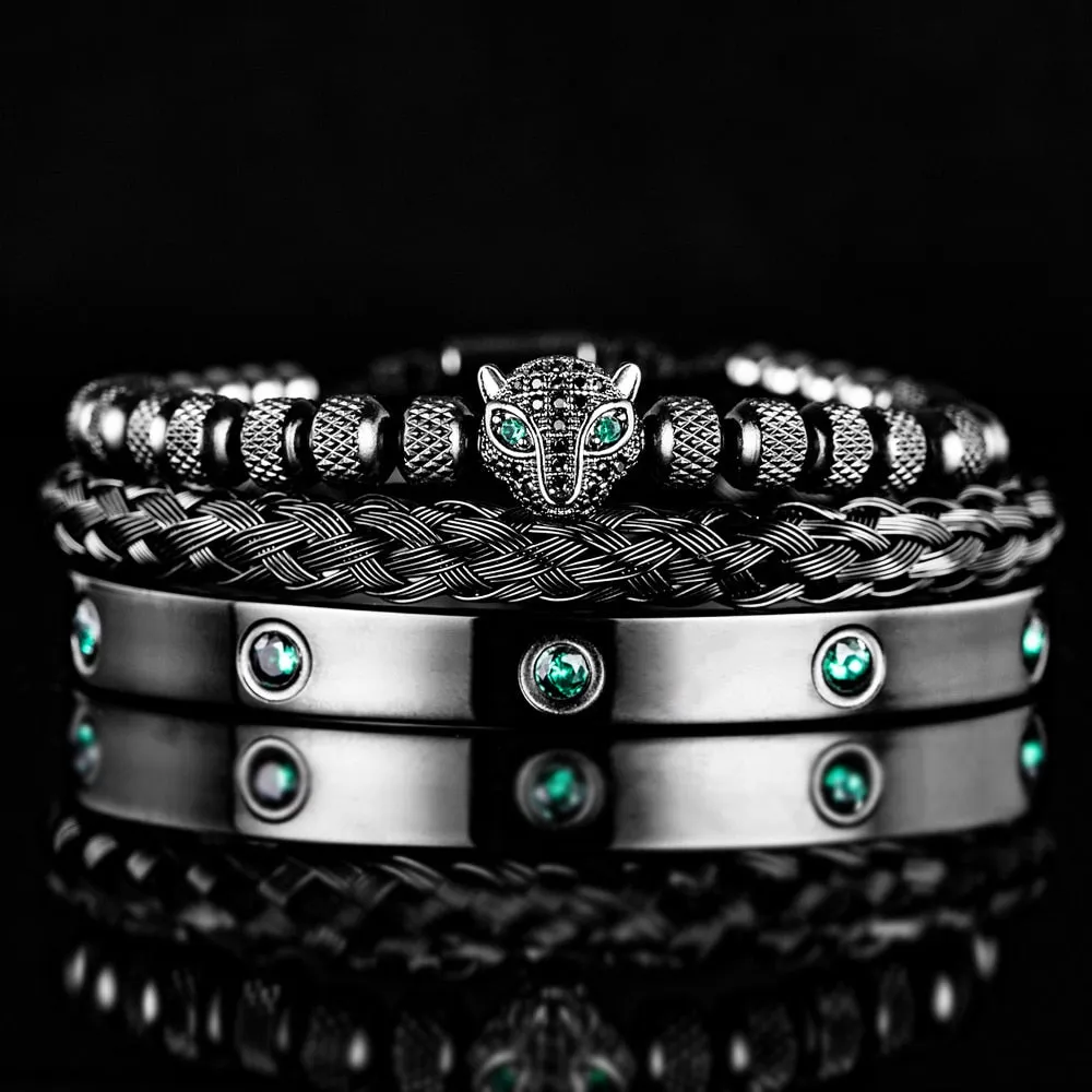 Leopard Crystal Bracelet