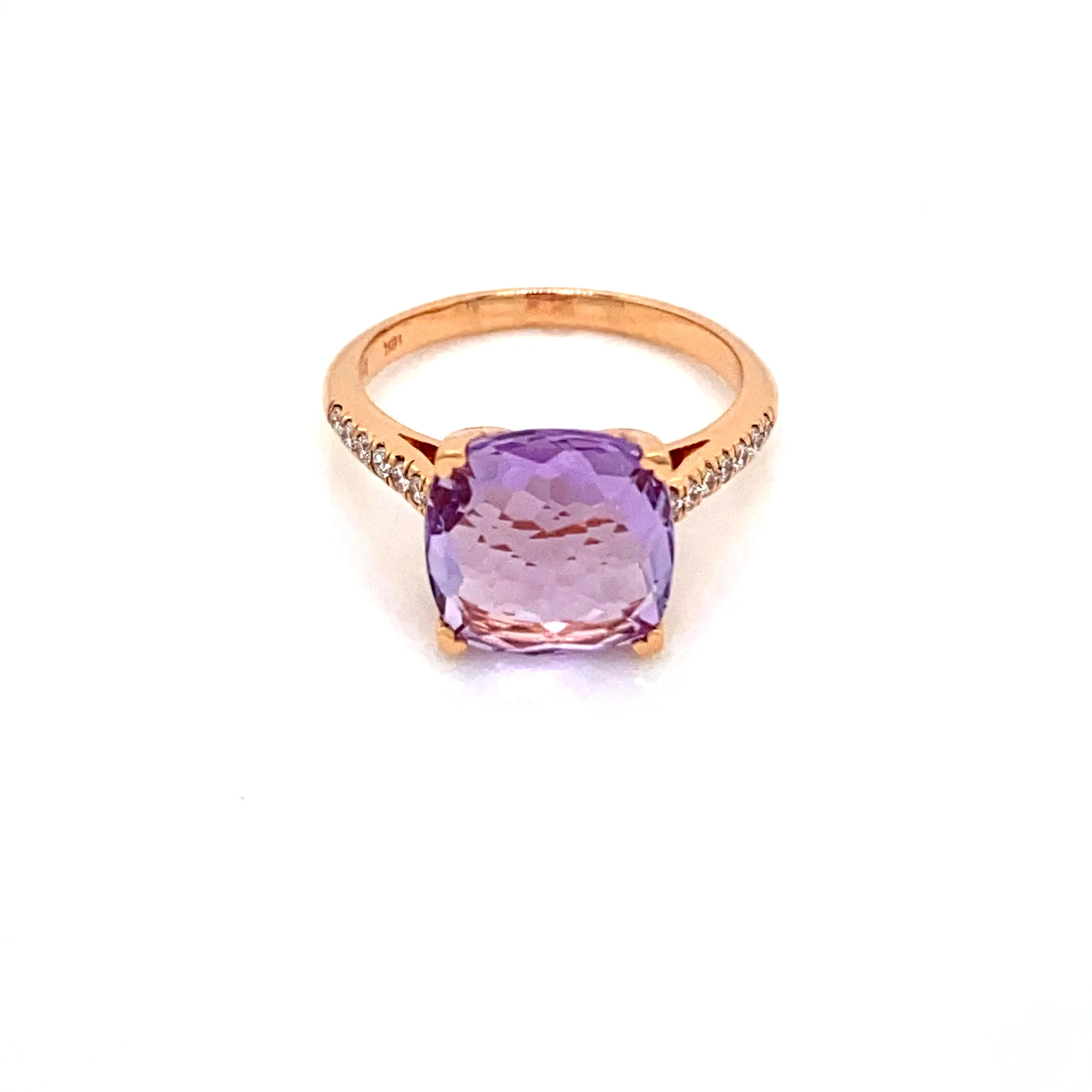 Lisa Nik Amethyst Ring