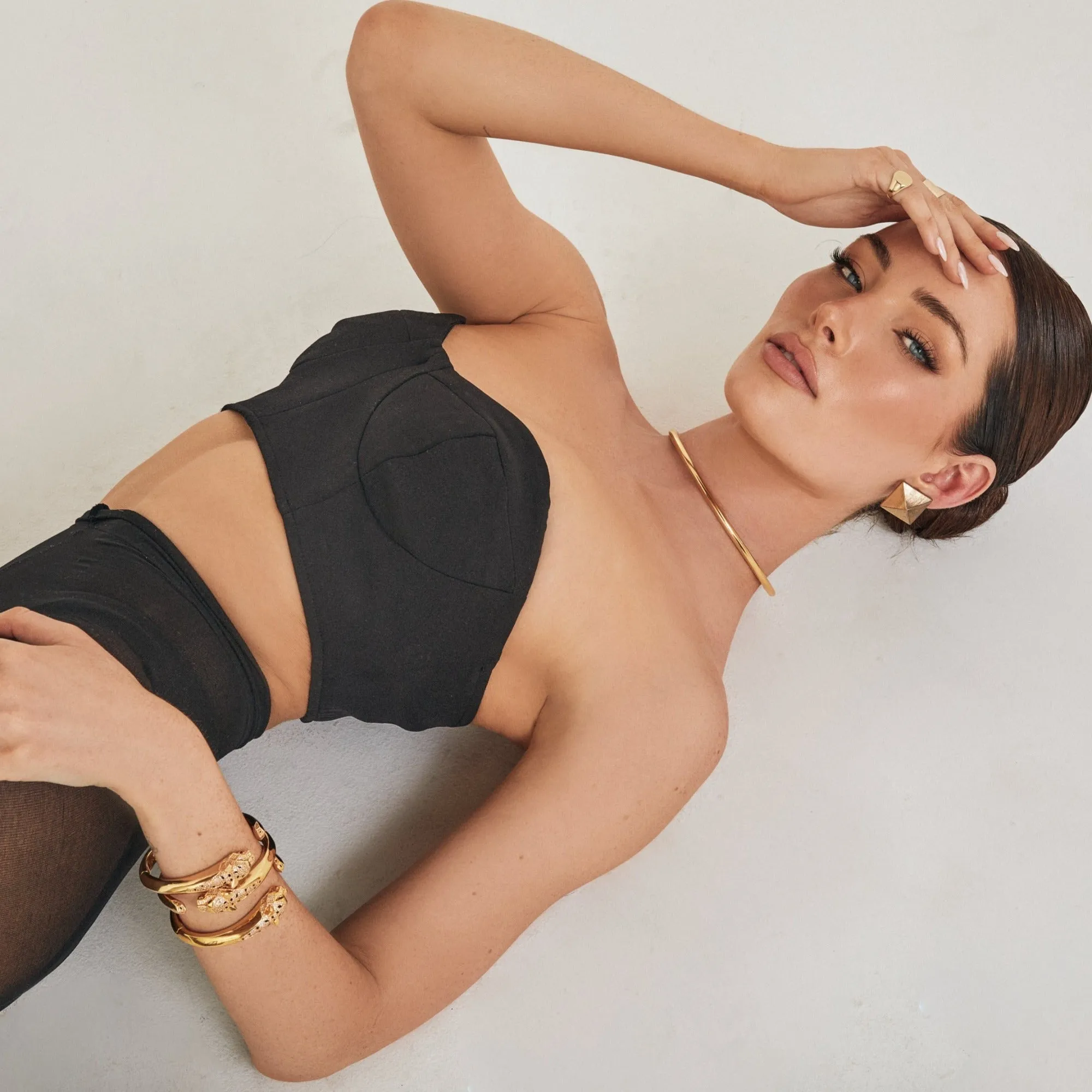 Liza Collar Necklace - Gold