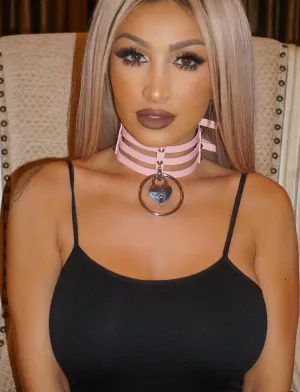 Lock & Pink Choker