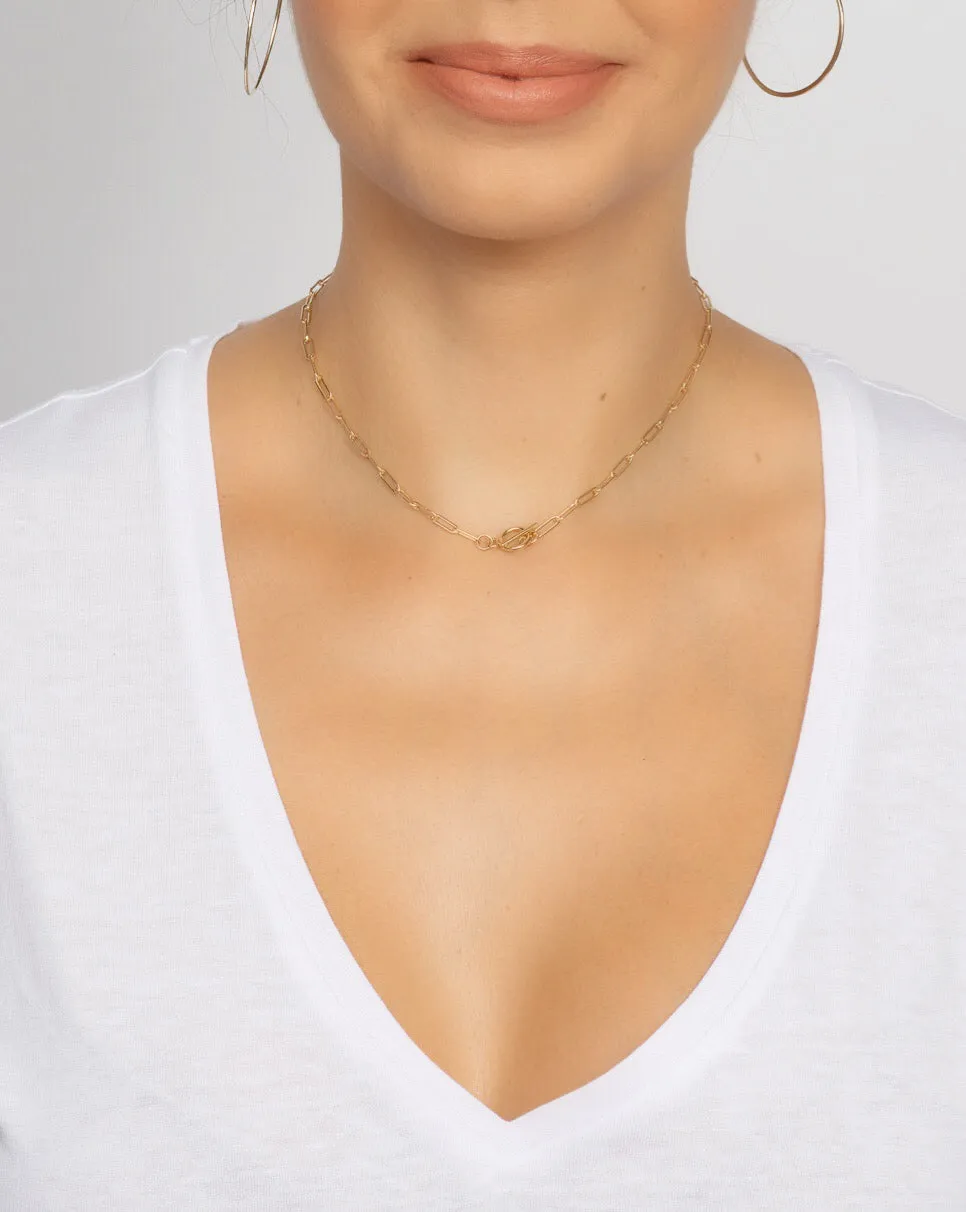 Long Beach Choker, Gold Filled