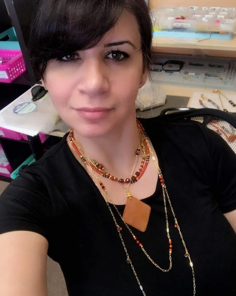 Long Blaze Necklace