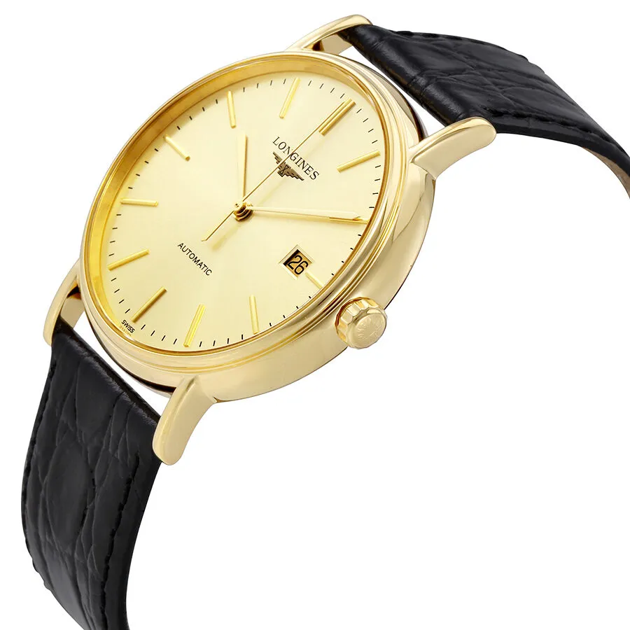 Longines Presence Automatic Gold Dial Men's Watch L49212322