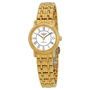 Longines Presence Automatic White Dial Ladies Watch L43212118