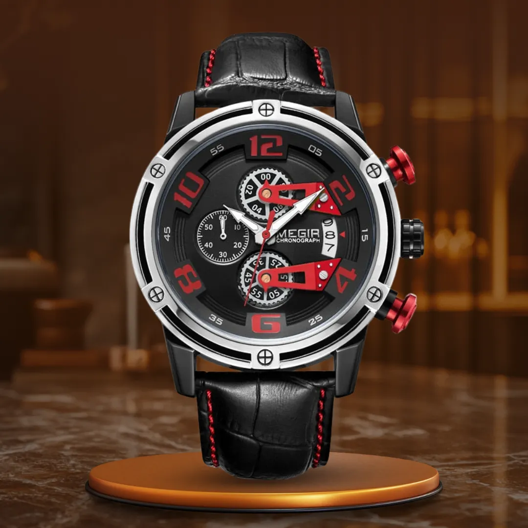 LUMINOUS QUARTZ CHRONOGRAPH WATCH
