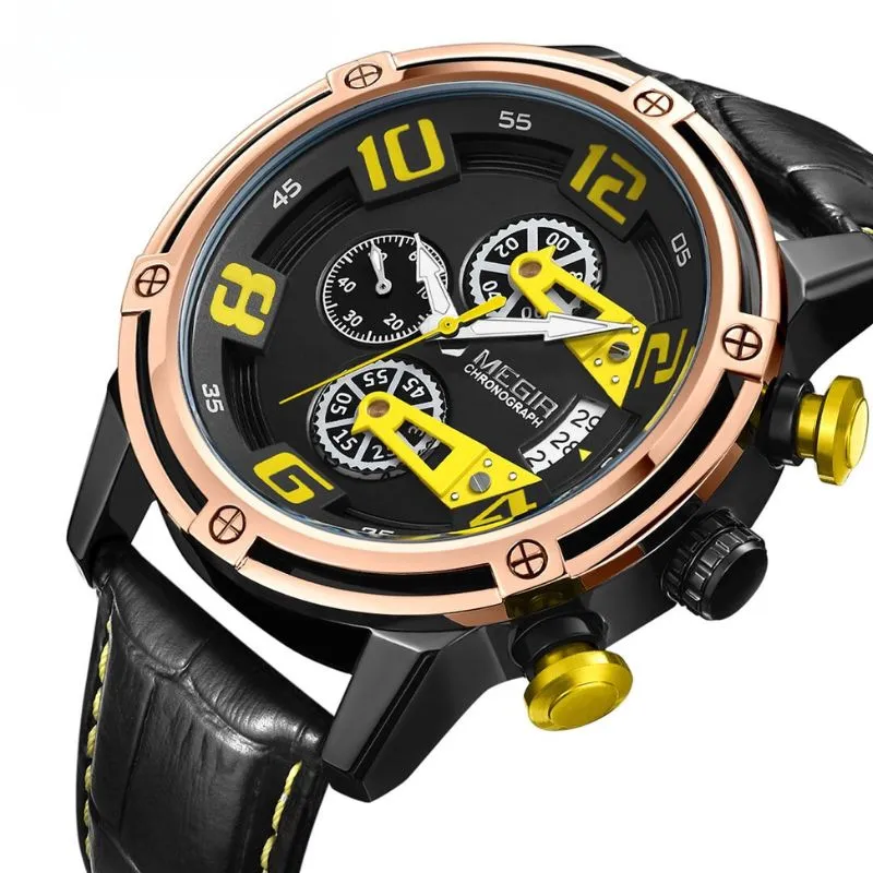 LUMINOUS QUARTZ CHRONOGRAPH WATCH