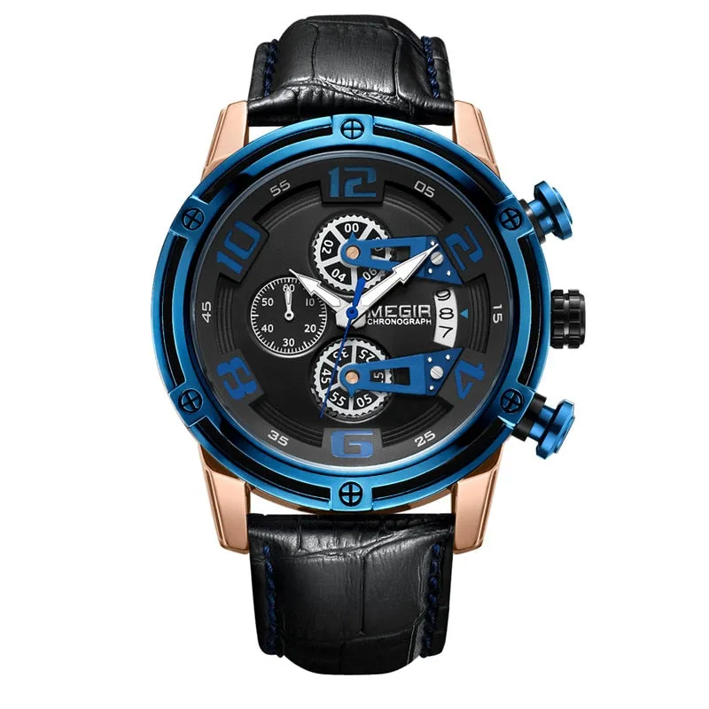 LUMINOUS QUARTZ CHRONOGRAPH WATCH