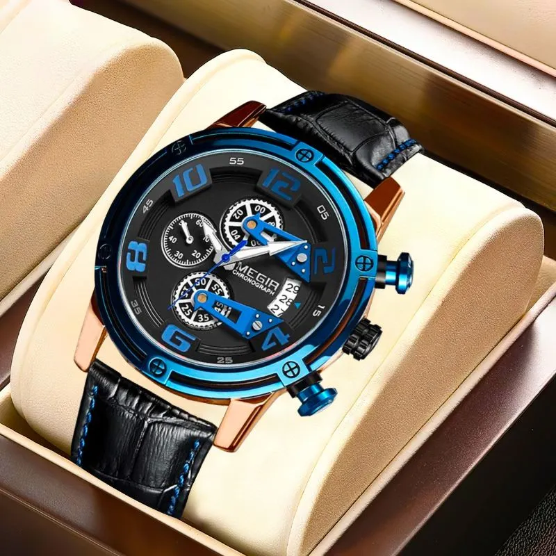 LUMINOUS QUARTZ CHRONOGRAPH WATCH