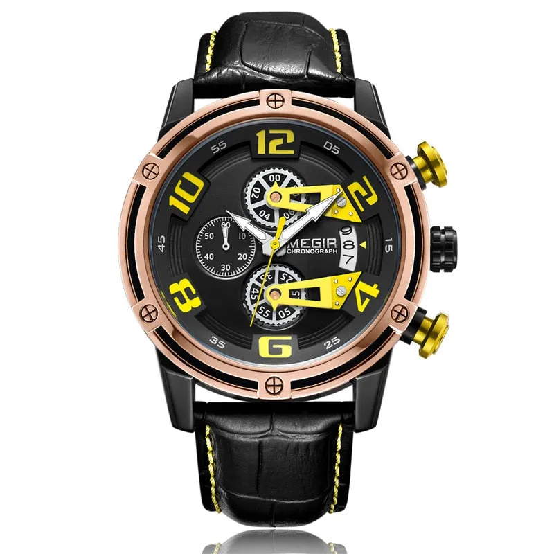 LUMINOUS QUARTZ CHRONOGRAPH WATCH