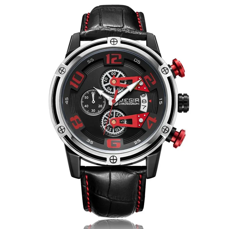 LUMINOUS QUARTZ CHRONOGRAPH WATCH