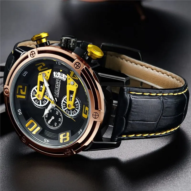 LUMINOUS QUARTZ CHRONOGRAPH WATCH