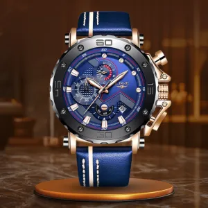 LUXURY MILITARY STEEL QUARTZ WATCH | Robust elegance guaranteed