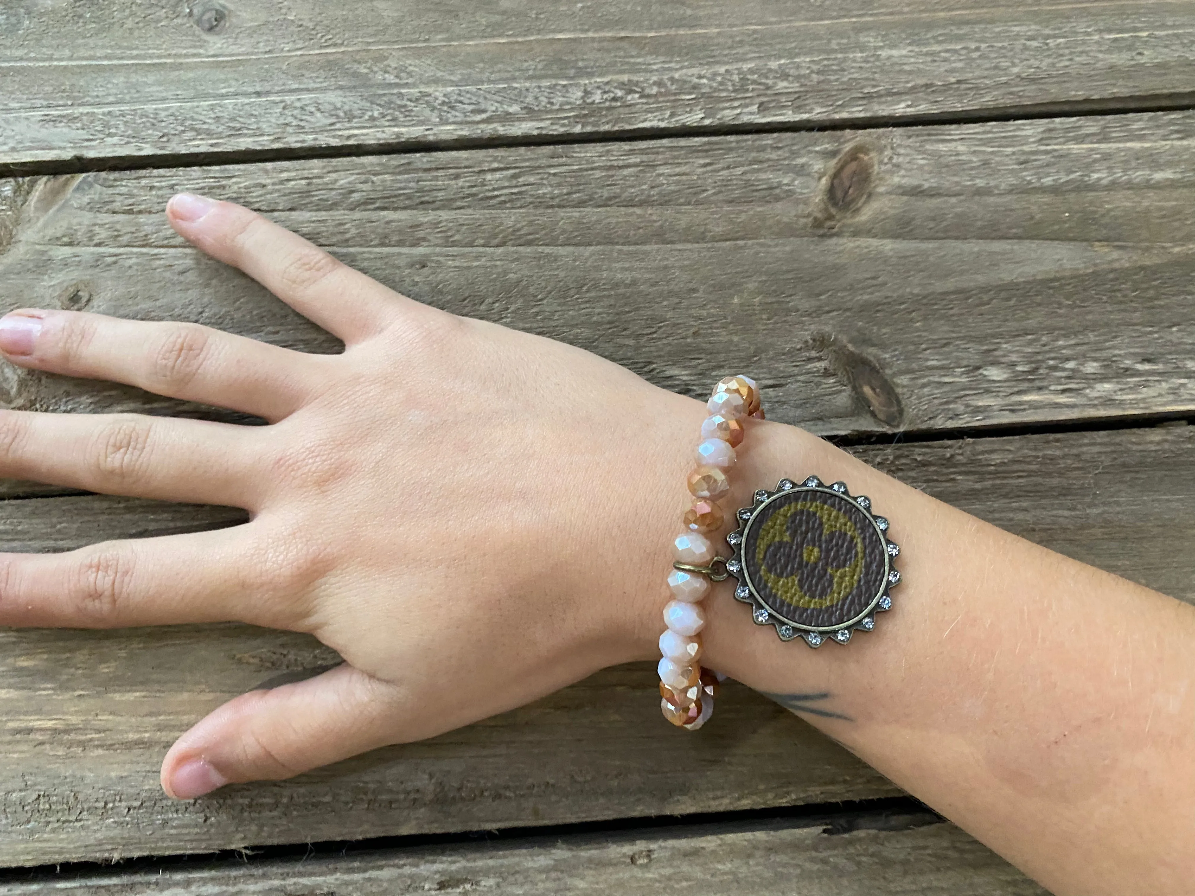 LV Beaded Braceletes