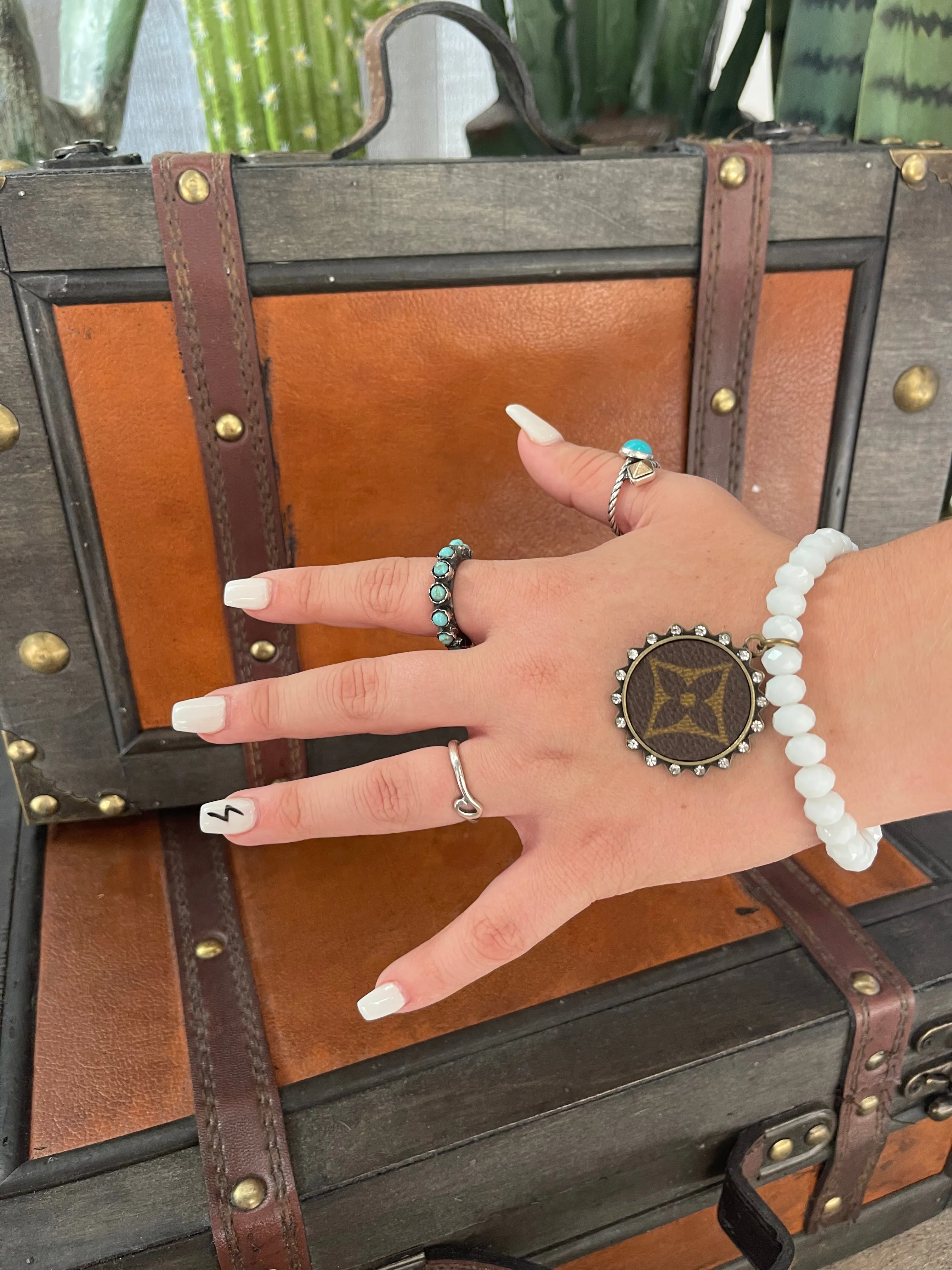 LV Beaded Braceletes