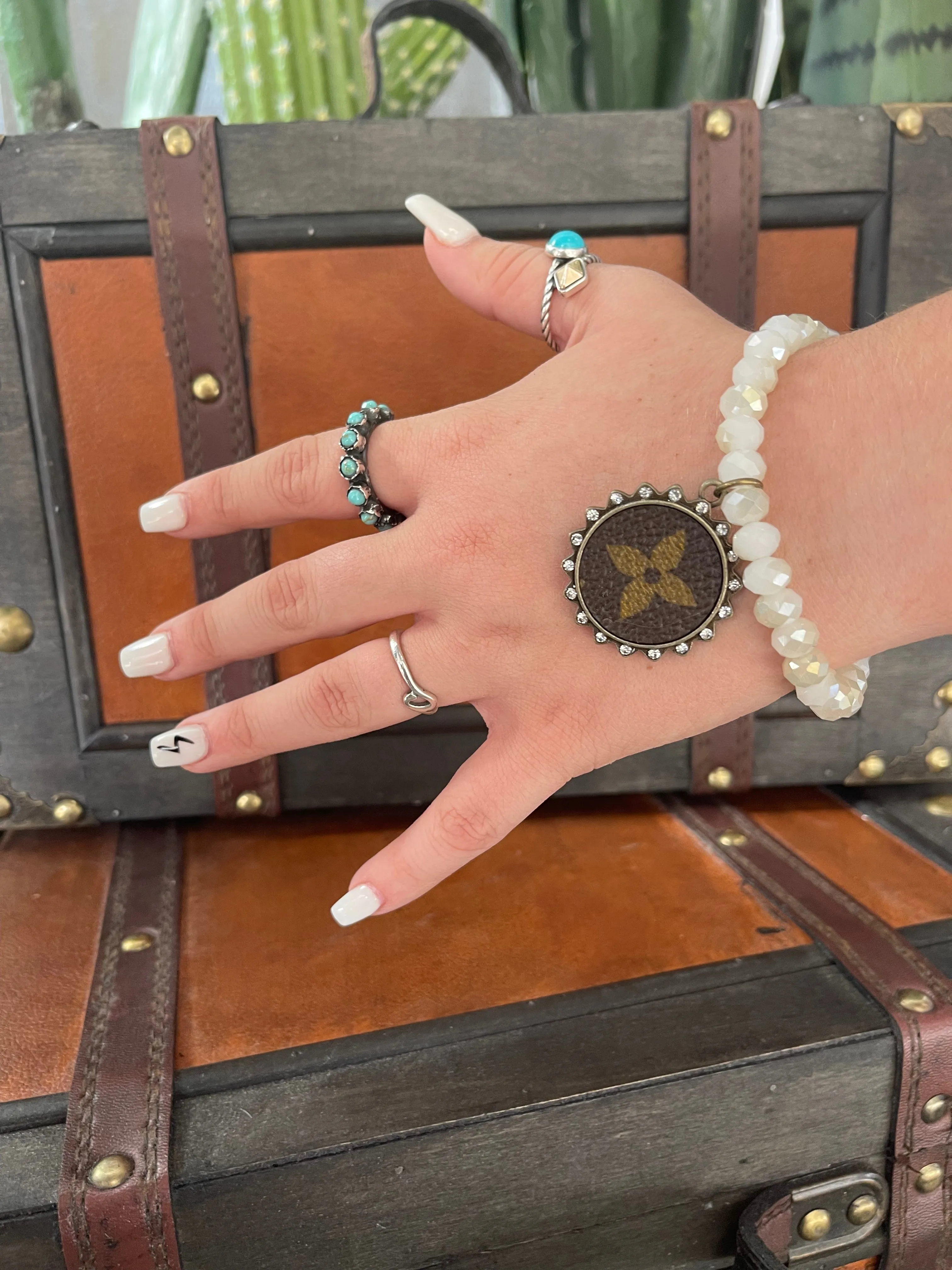LV Beaded Braceletes