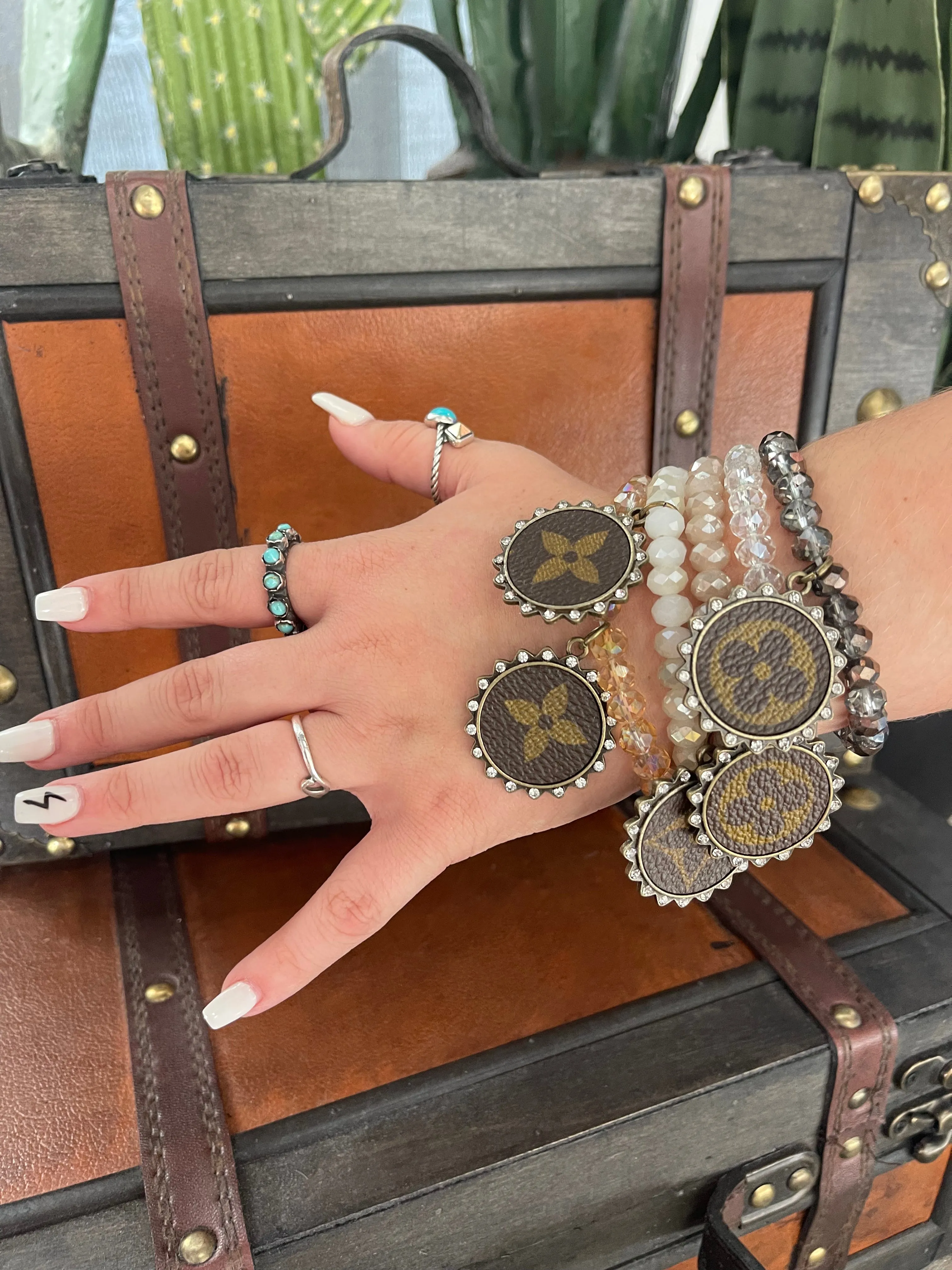 LV Beaded Braceletes