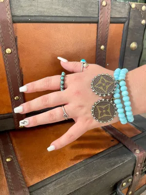 LV Beaded Braceletes