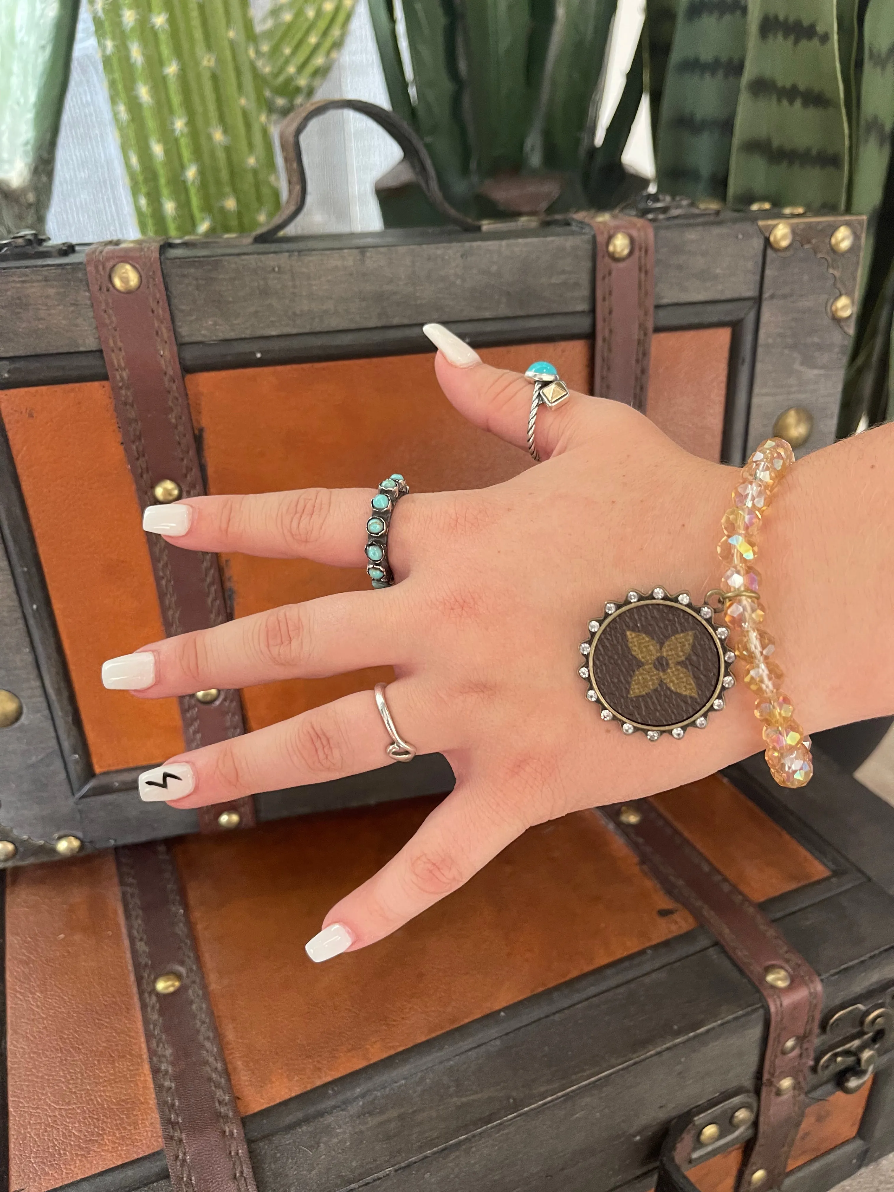 LV Beaded Braceletes