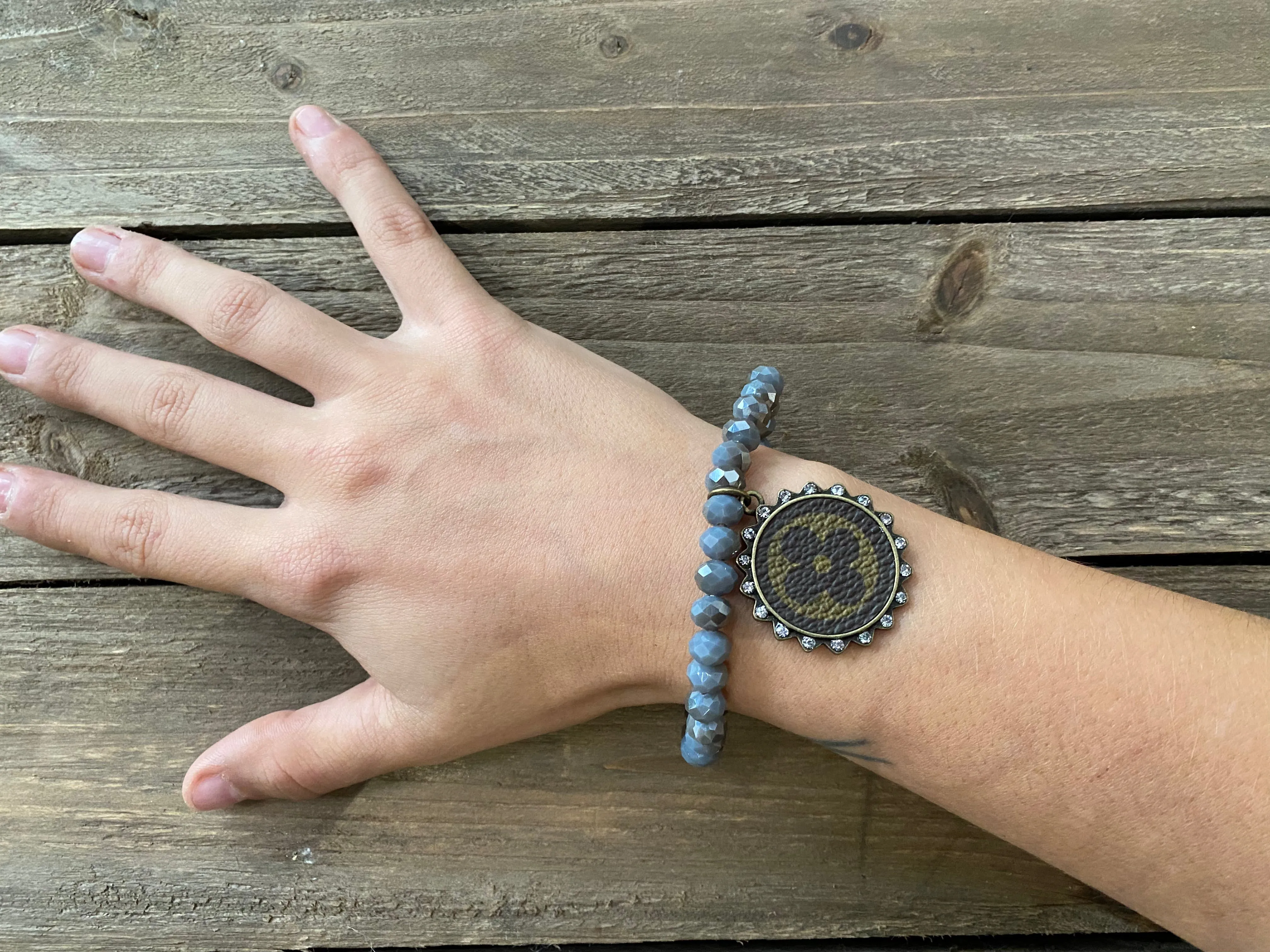 LV Beaded Braceletes