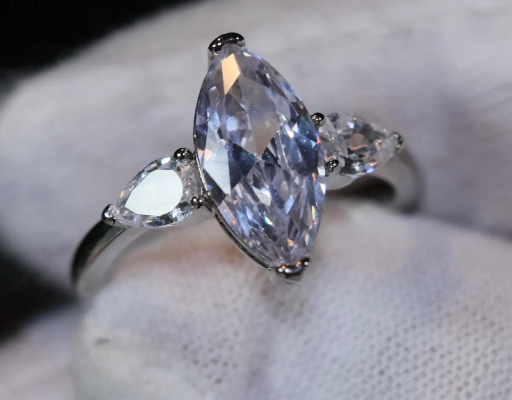 Marquise Ring | Promise Ring | Marquise Diamond Engagement Ring