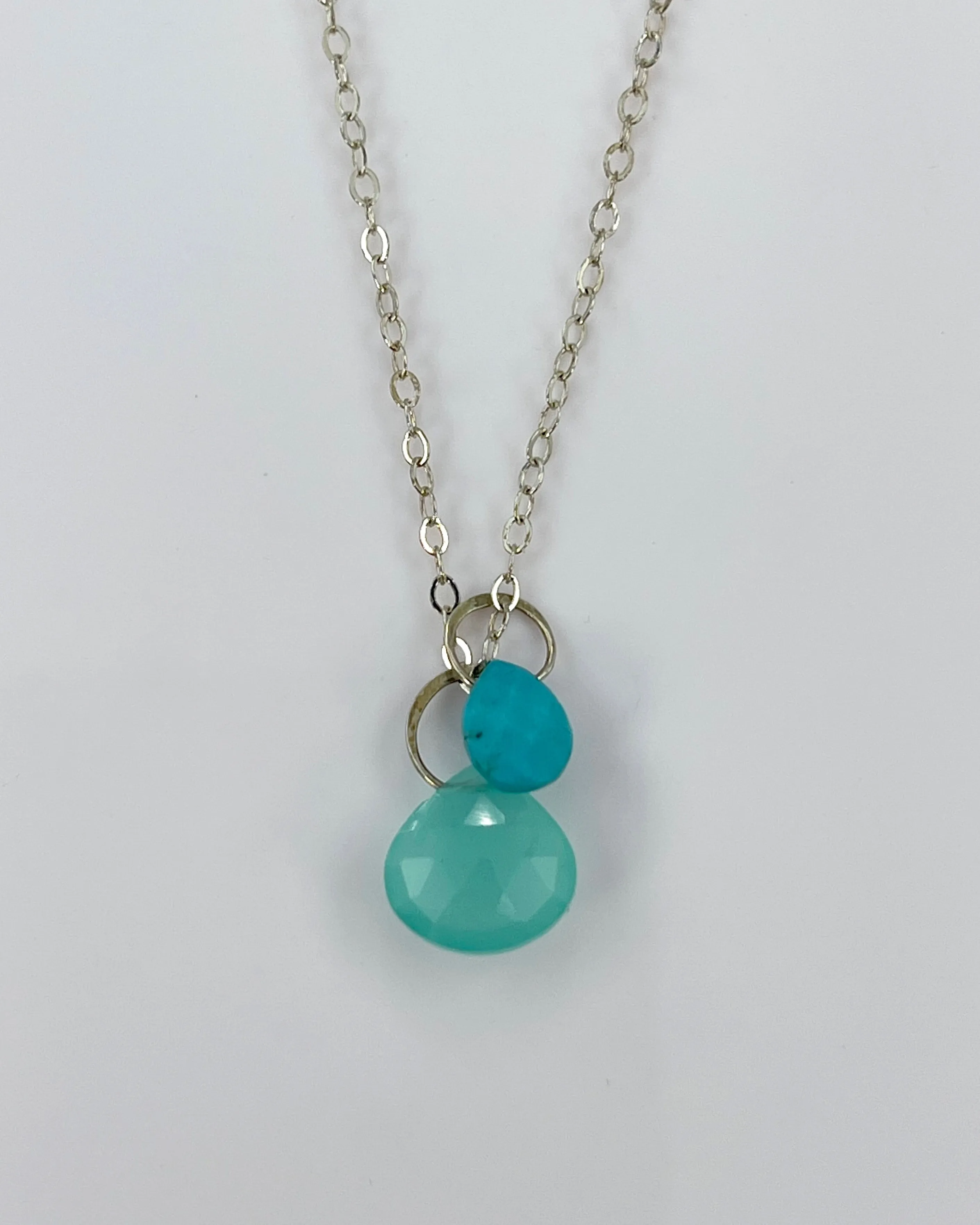Melissa Joy Manning Two Drop Adjustable Necklaces