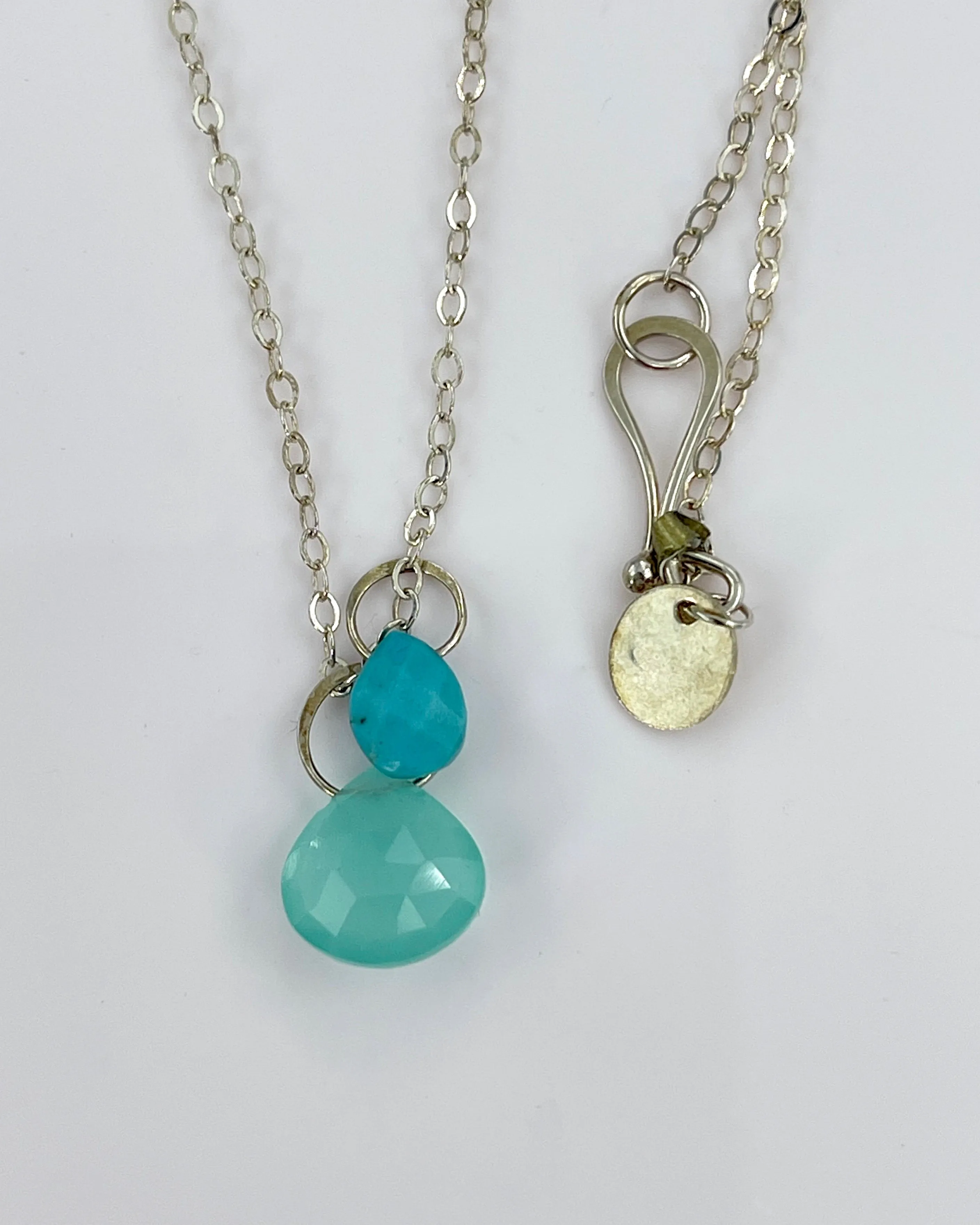 Melissa Joy Manning Two Drop Adjustable Necklaces