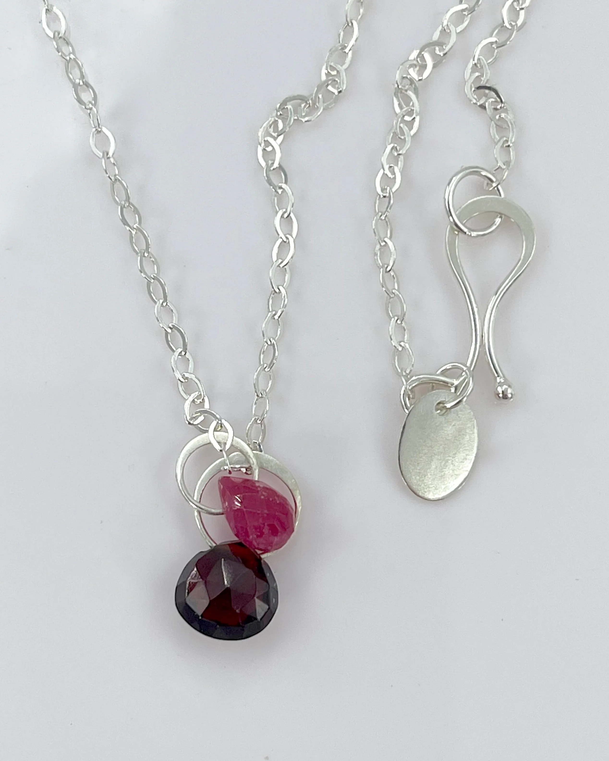 Melissa Joy Manning Two Drop Adjustable Necklaces