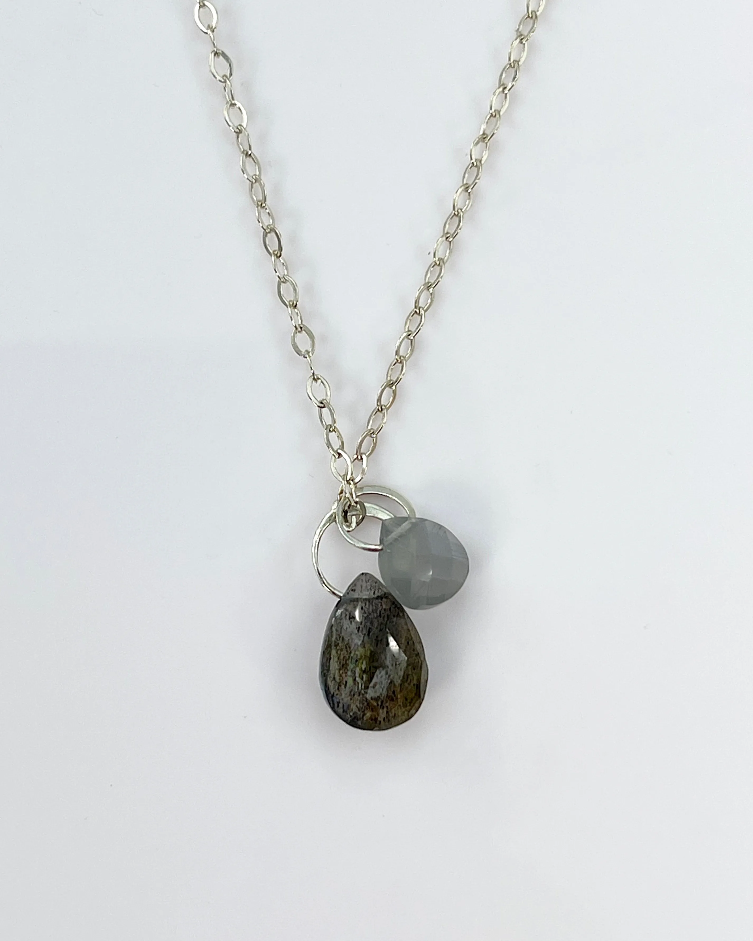 Melissa Joy Manning Two Drop Adjustable Necklaces