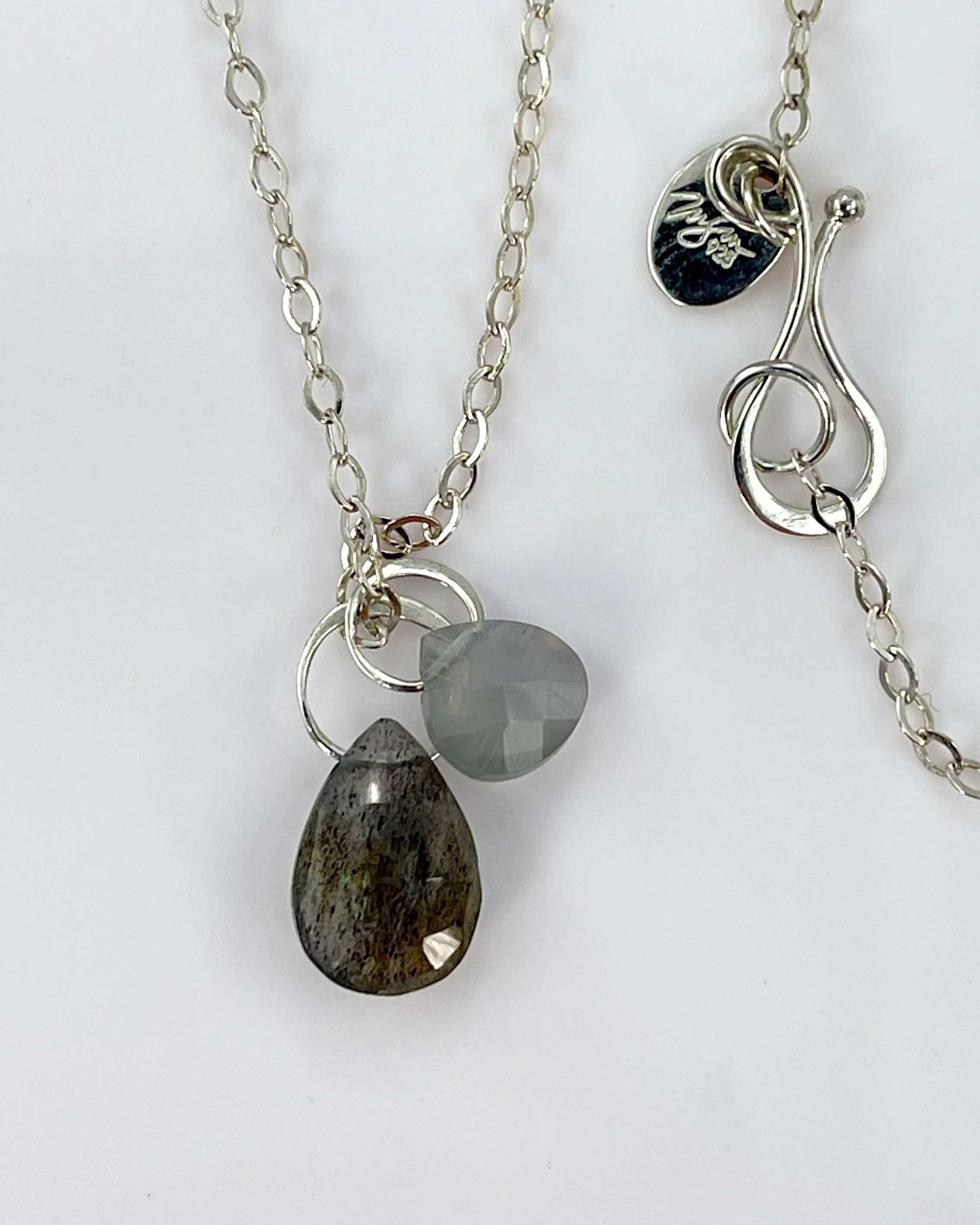 Melissa Joy Manning Two Drop Adjustable Necklaces