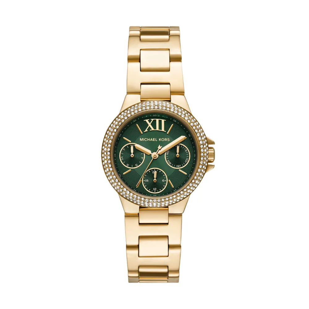 Michael Kors Camille Multifunction Gold-Tone Stainless Steel Women's Watch