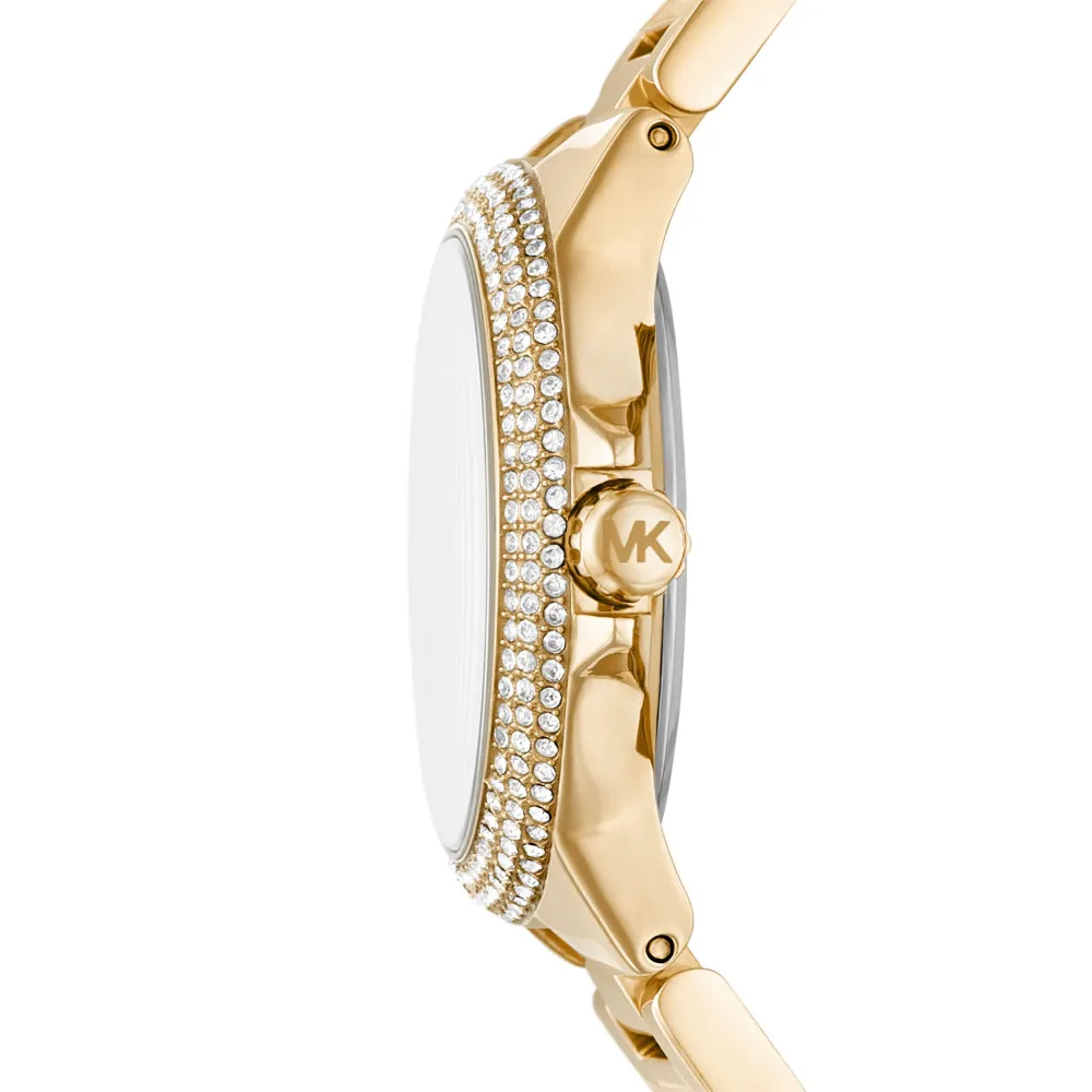 Michael Kors Camille Multifunction Gold-Tone Stainless Steel Women's Watch