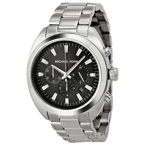 Michael Kors Dean Chronograph Black Dial Stainless Steel Men's Watch MK8270