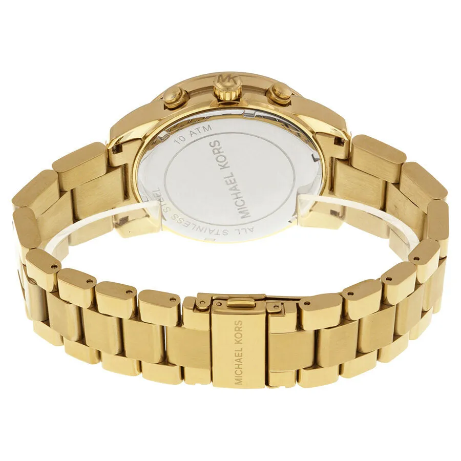 Michael Kors Mercer Chronograph Champagne Dial Ladies Watch MK5726