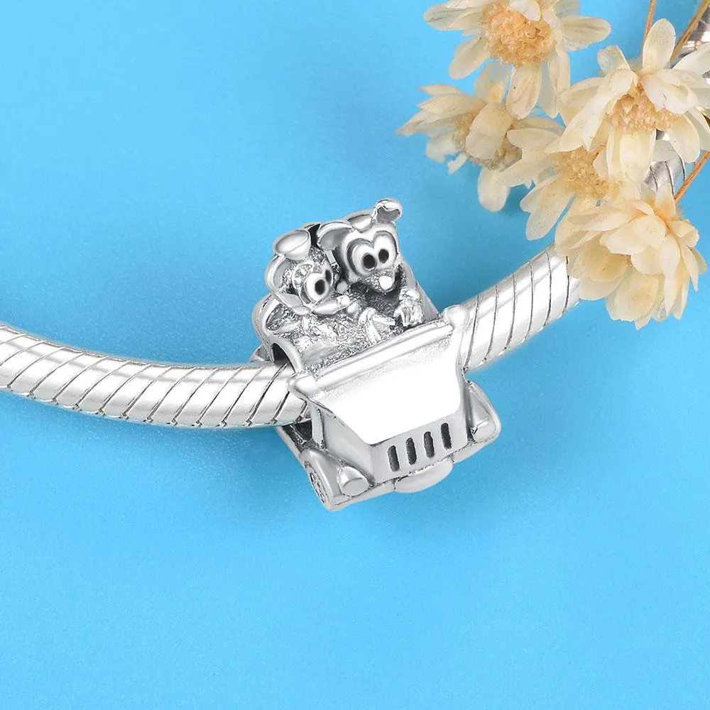 Mickey & Minnie Car Charm