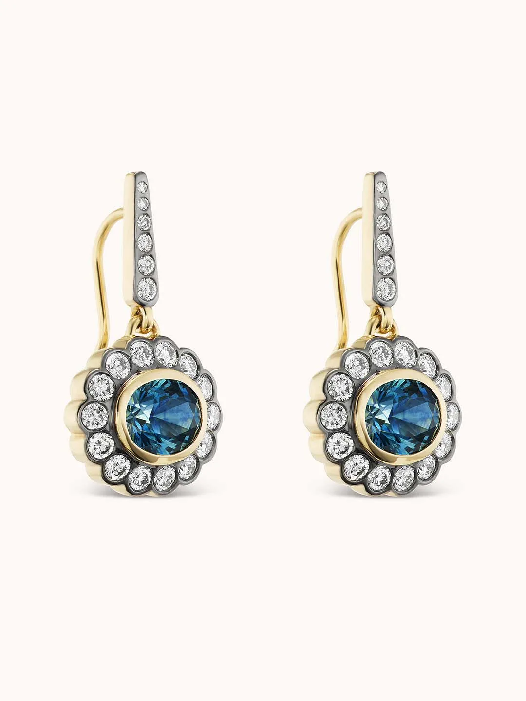 Montana Sapphire Alexandra Earrings