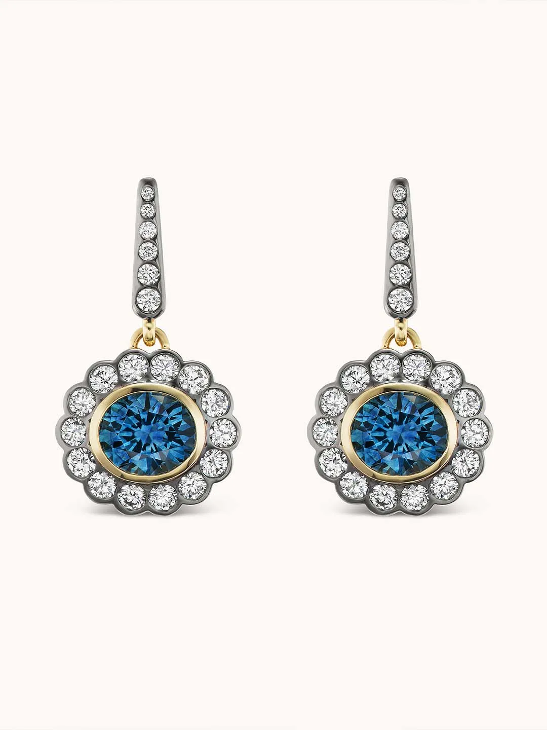 Montana Sapphire Alexandra Earrings