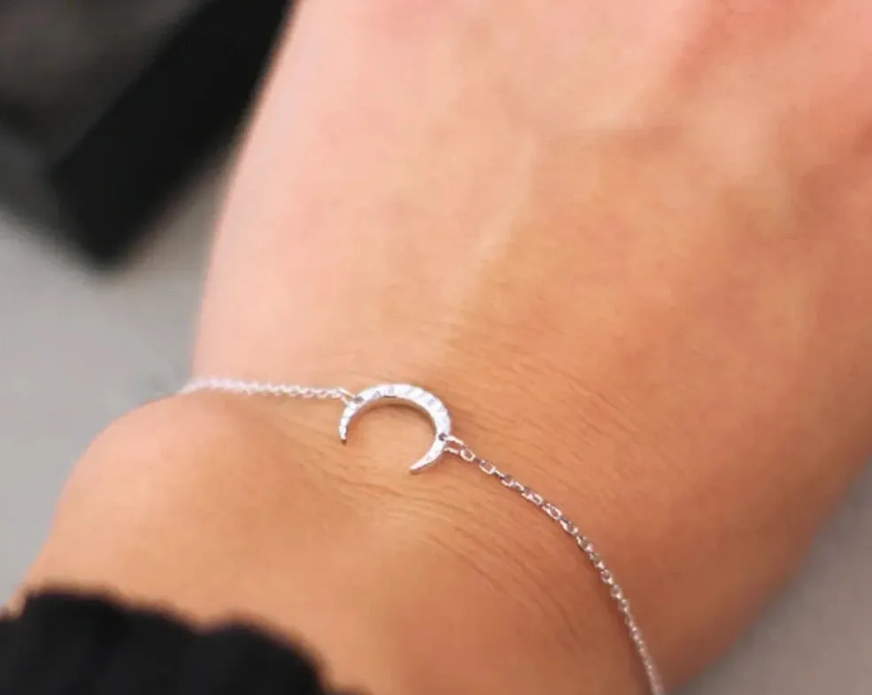 Moon Charm Bracelet