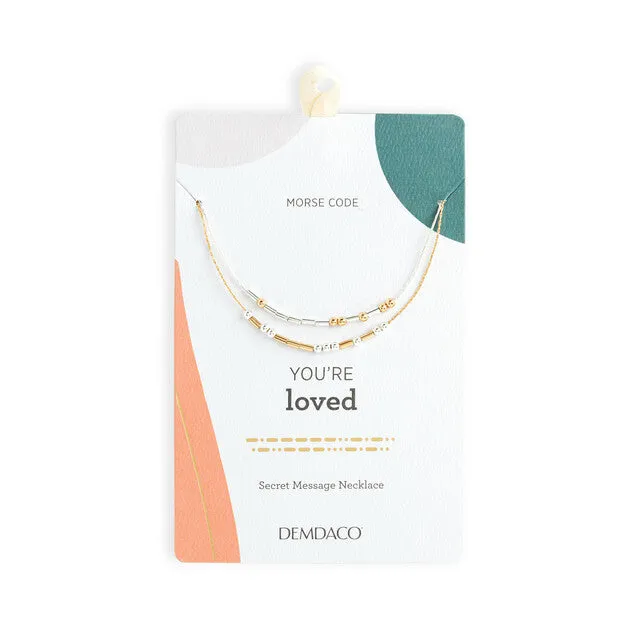 Morse Code Necklaces