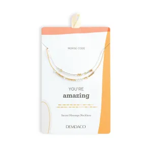Morse Code Necklaces