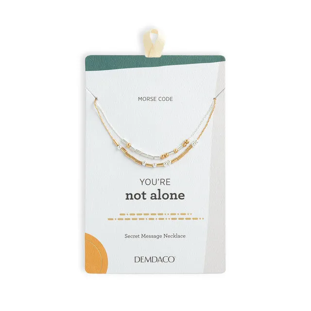 Morse Code Necklaces