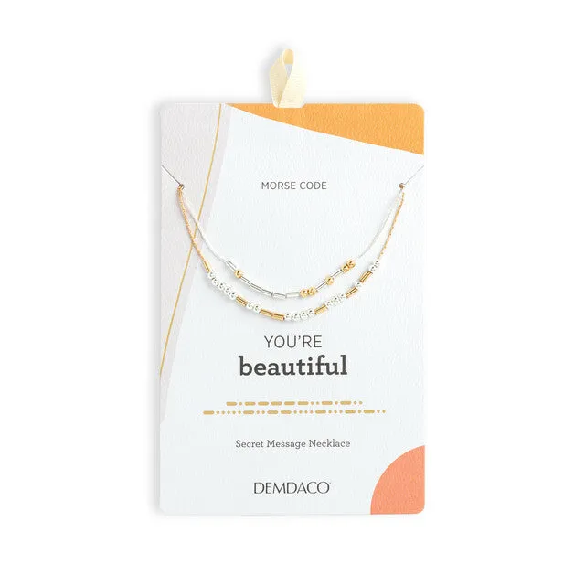 Morse Code Necklaces