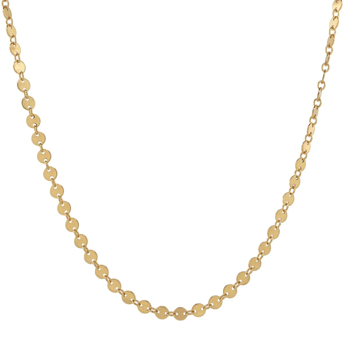 Multi Disc Choker Necklace