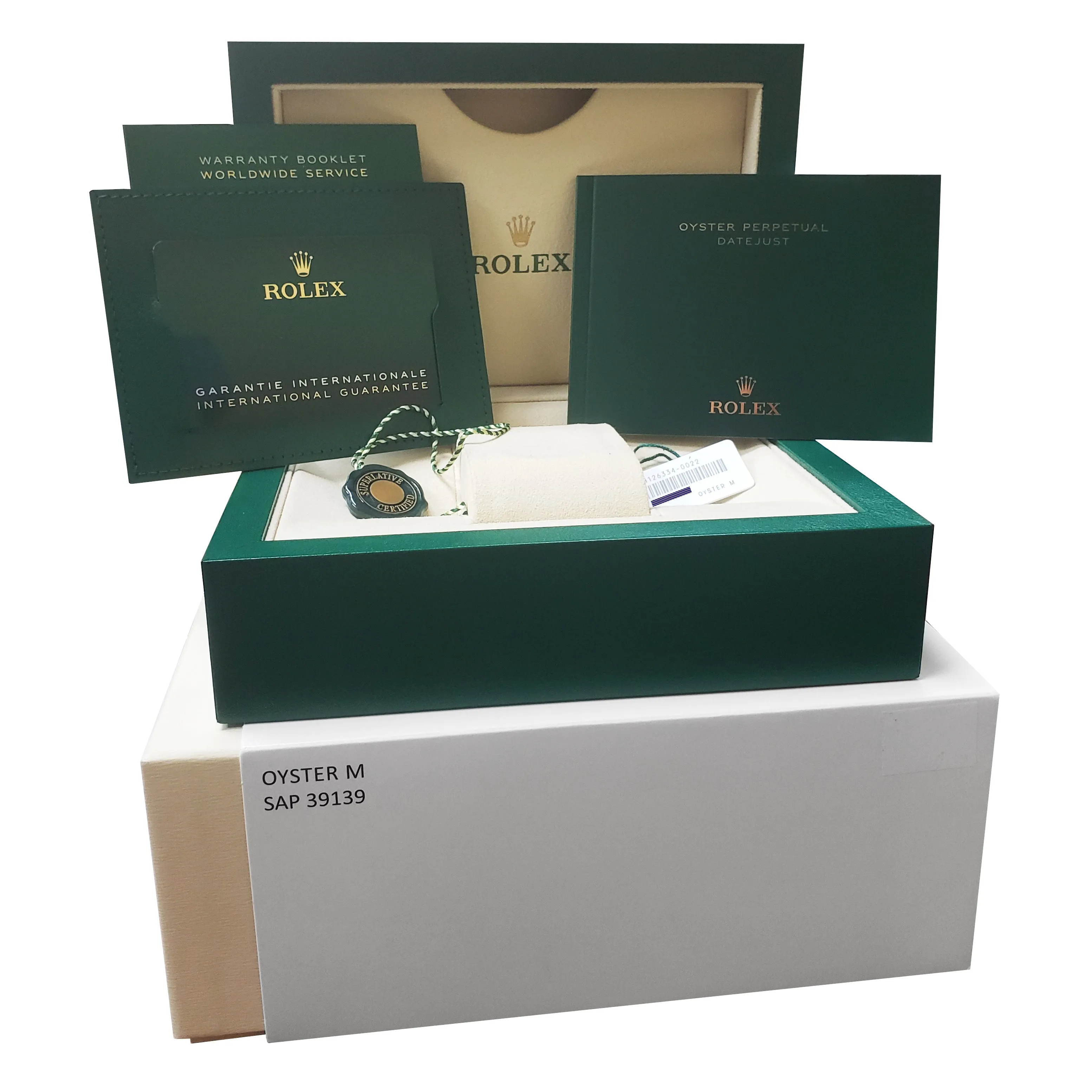 NEW OCT 2022 Rolex DateJust 41 Wimbledon Fluted Stainless Watch Jubilee 126334