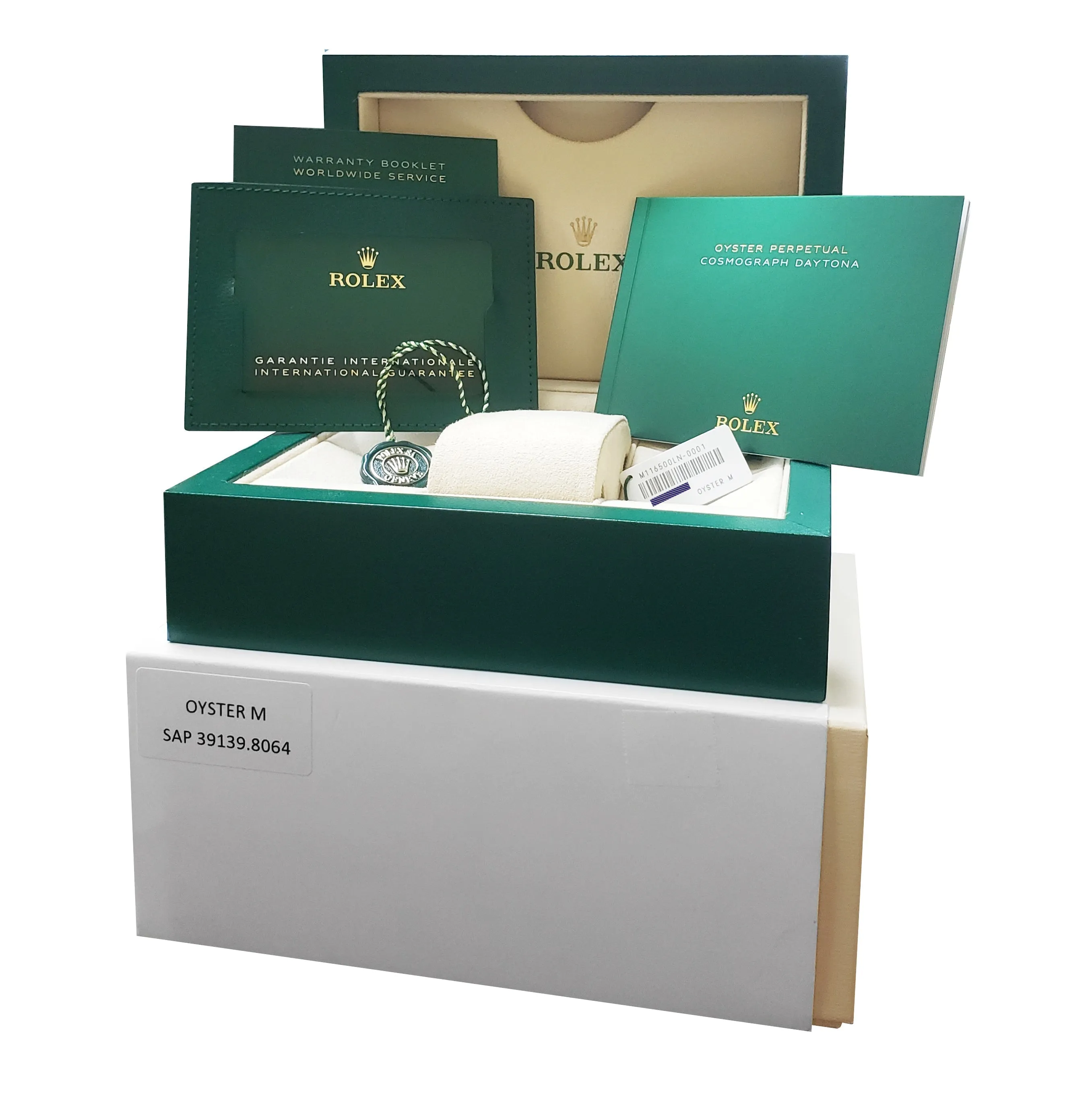 NEW OCT 2022 Rolex Daytona Cosmograph 40mm PANDA Stainless Watch 116500 LN FULL