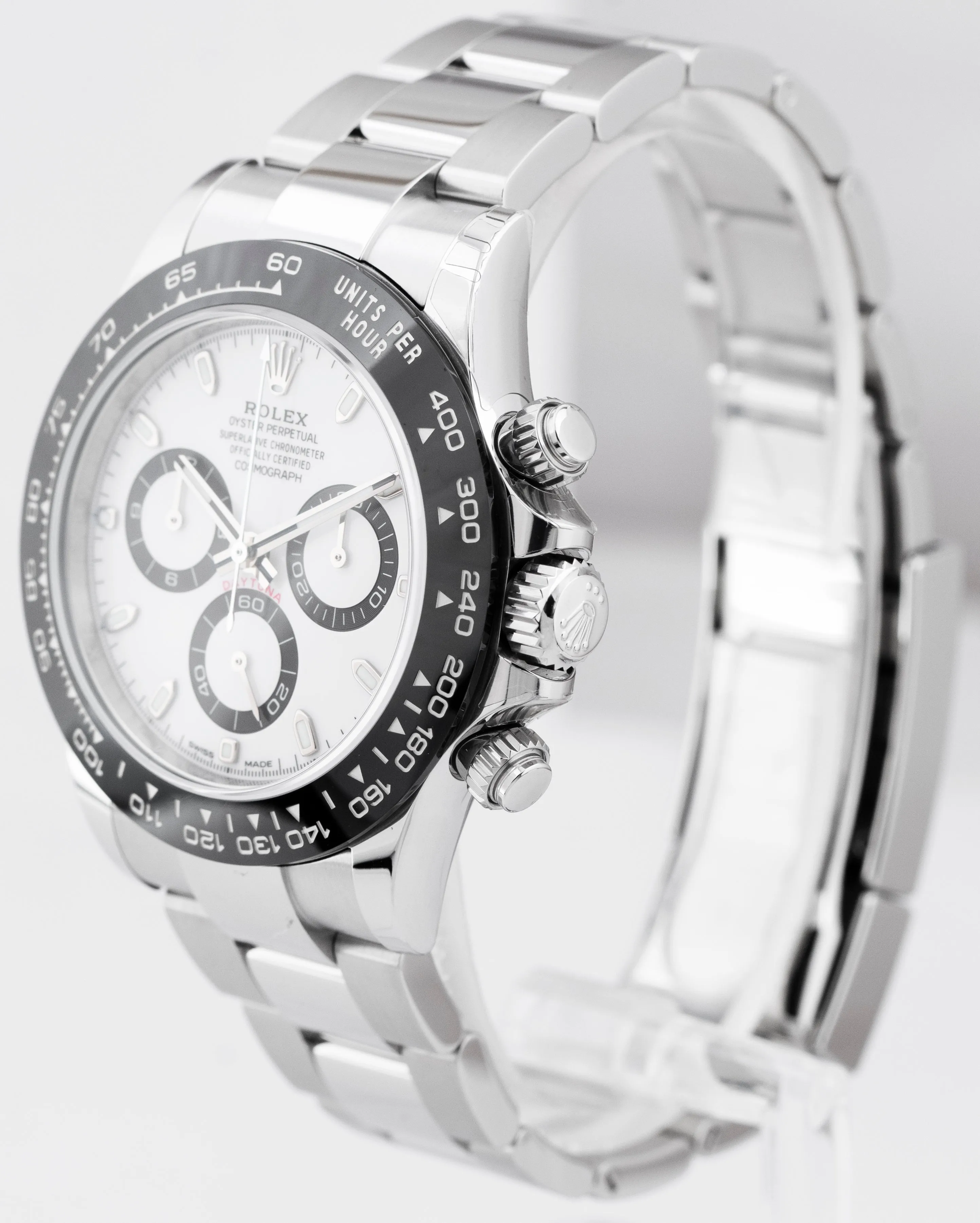 NEW OCT 2022 Rolex Daytona Cosmograph 40mm PANDA Stainless Watch 116500 LN FULL