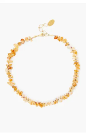 NG-14369LQ citrine necklace