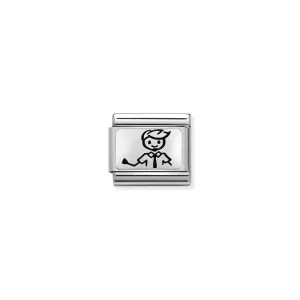 Nomination Composable Classic Link Sterling Silver Man