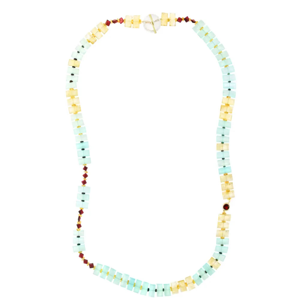 Ocean View Piano Key Necklace