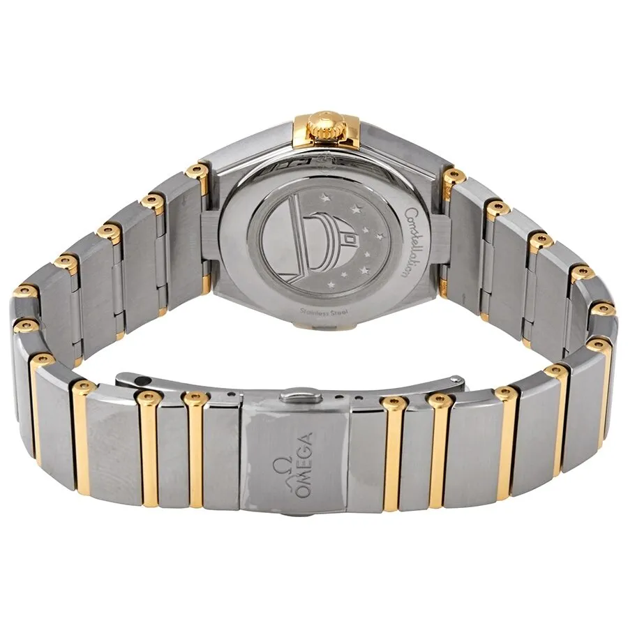 Omega Constellation Manhattan Steel and 18kt Yellow Gold Ladies Watch 131.20.28.60.02.002